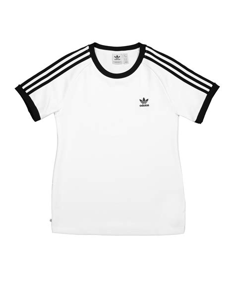 t-shirt damen weiß aufdruck adidas|weiße T.